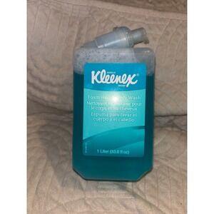 Kleenex Professional Foam Hair Body Wash 1 Liter 338 Oz Pump Refill